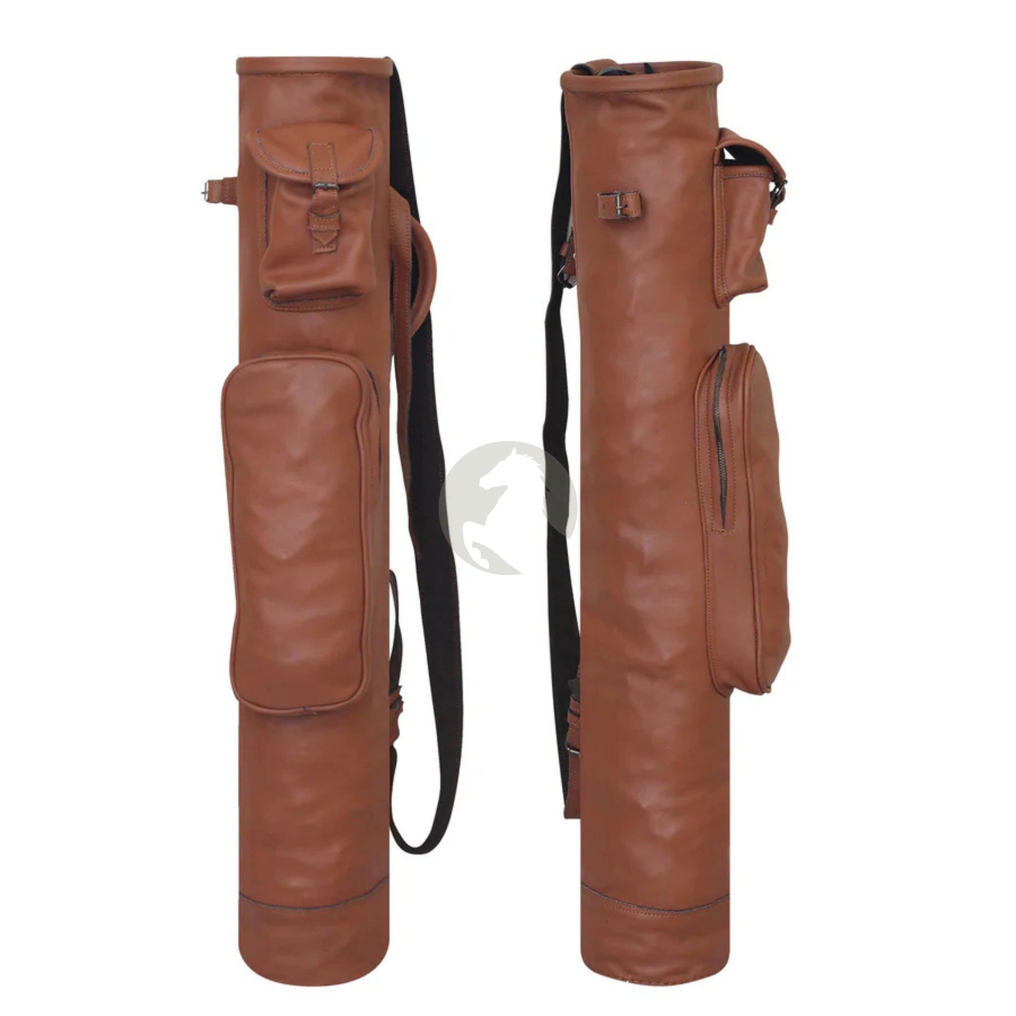 brown leather golf bag, leather golf bags