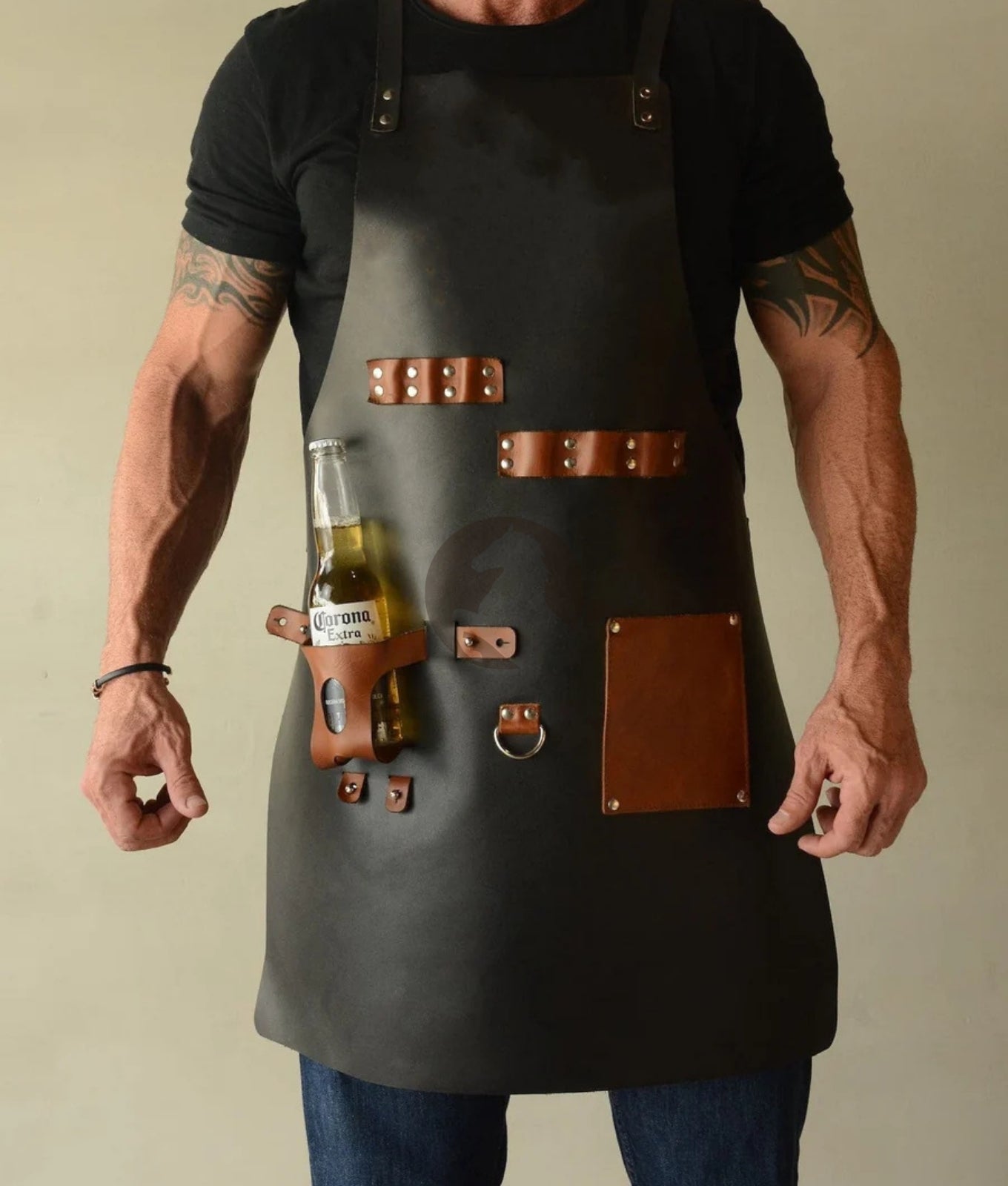 bartender leather apron, leather aprons