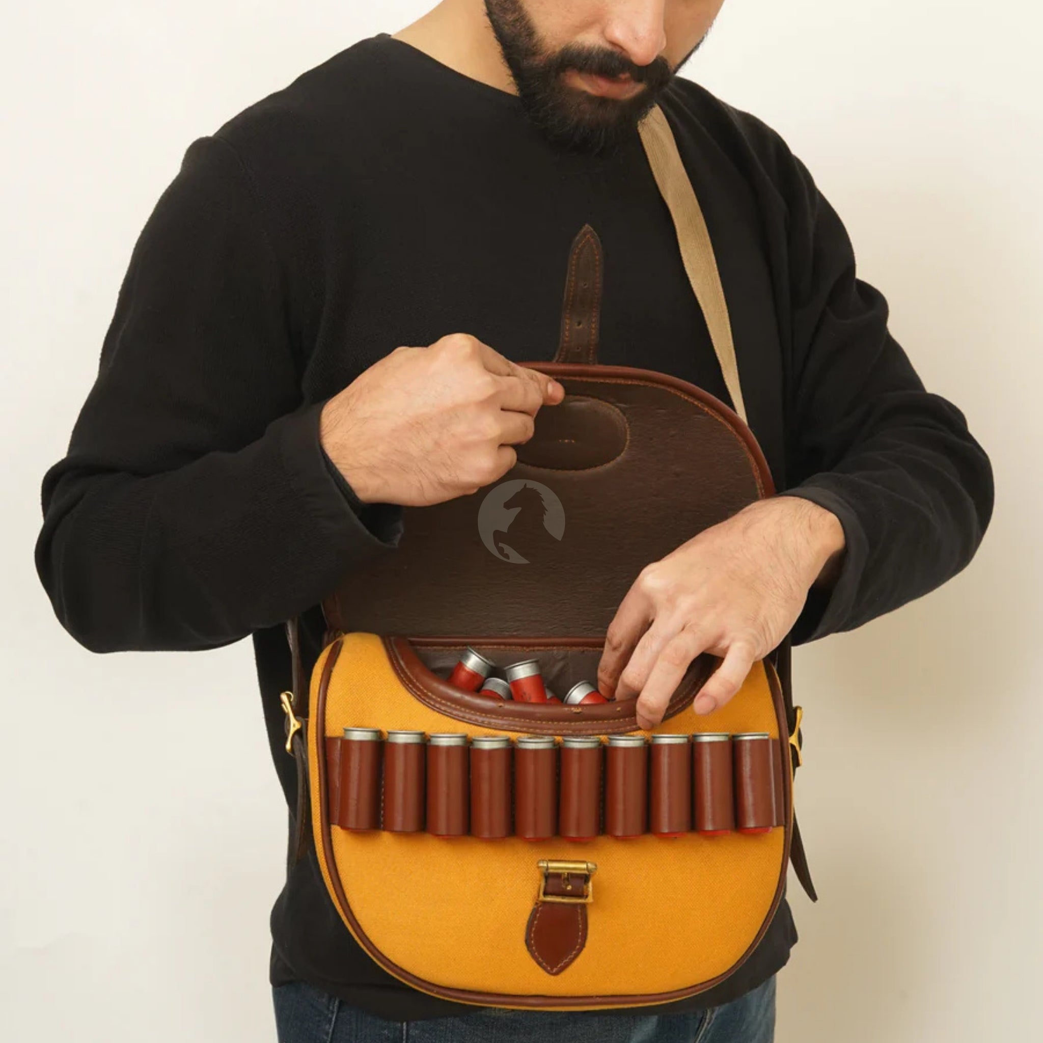 canvas shotgun shell bag