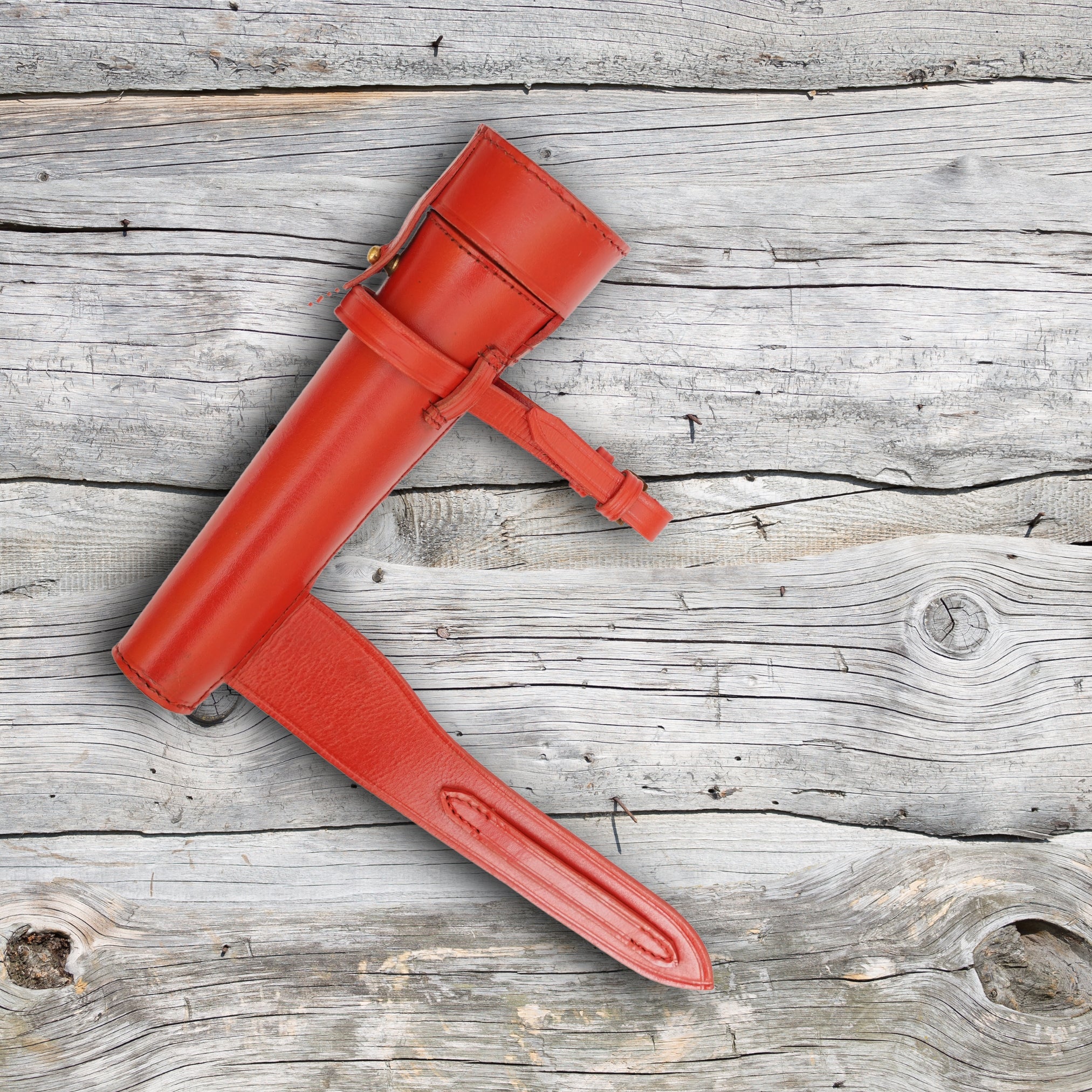 leather hunting flask case, leather case