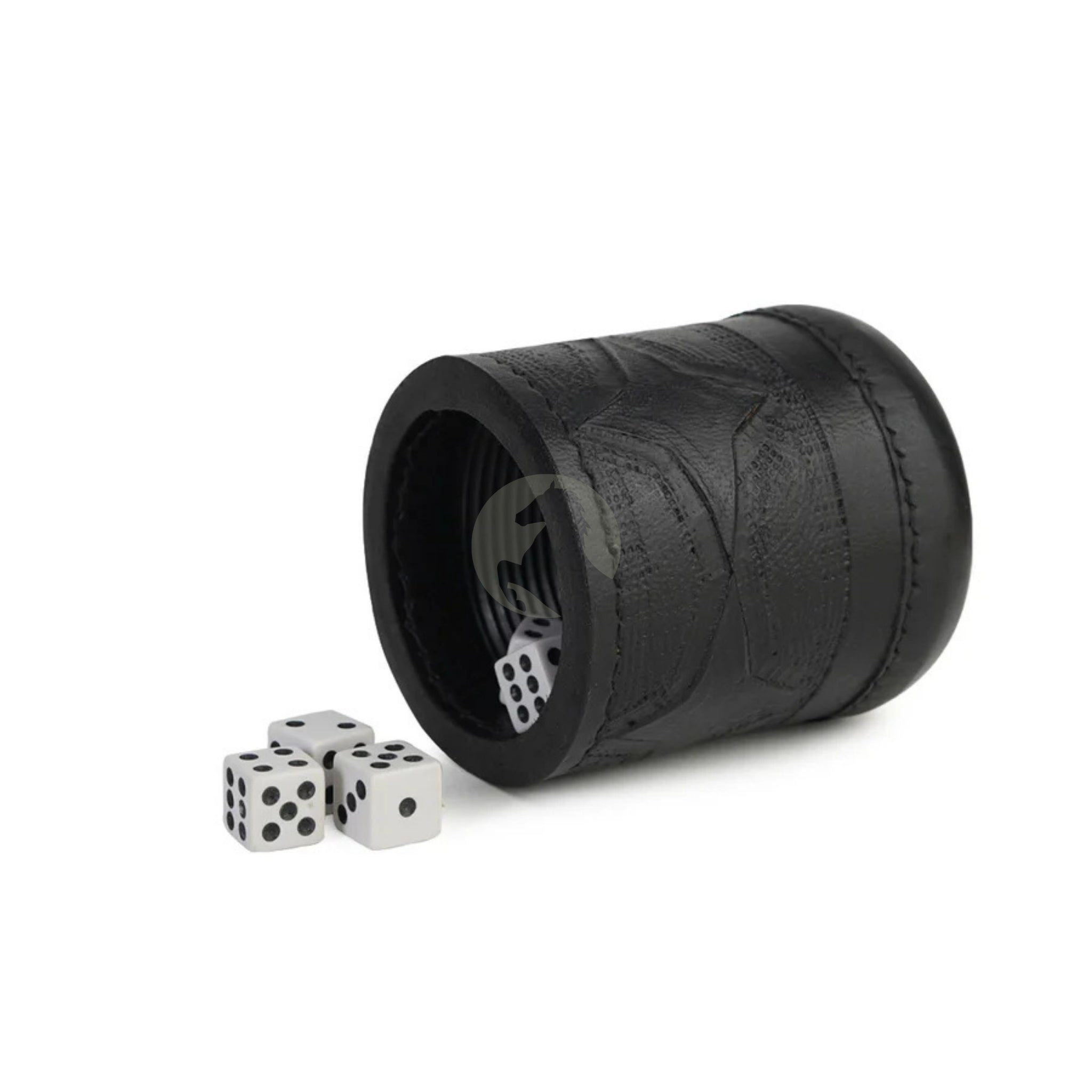 leather dice cup