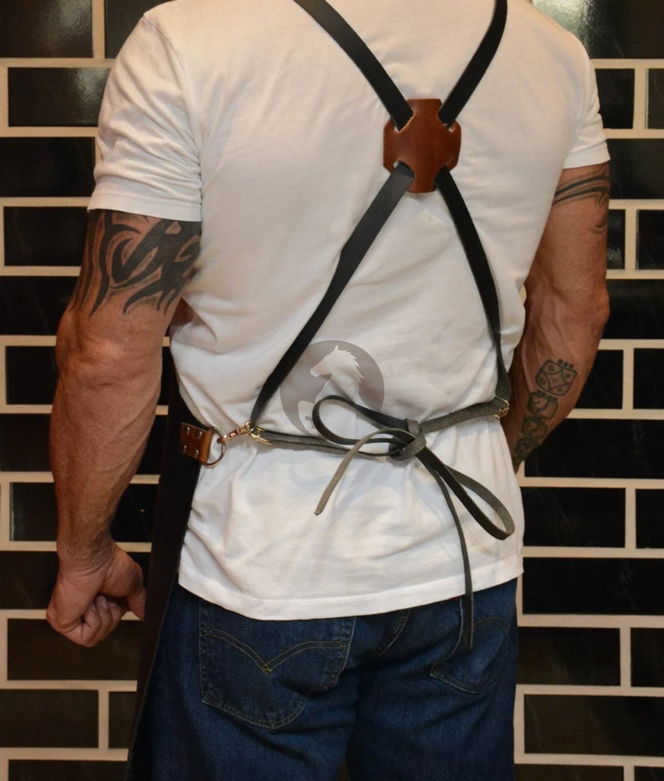 bartender leather apron, leather aprons