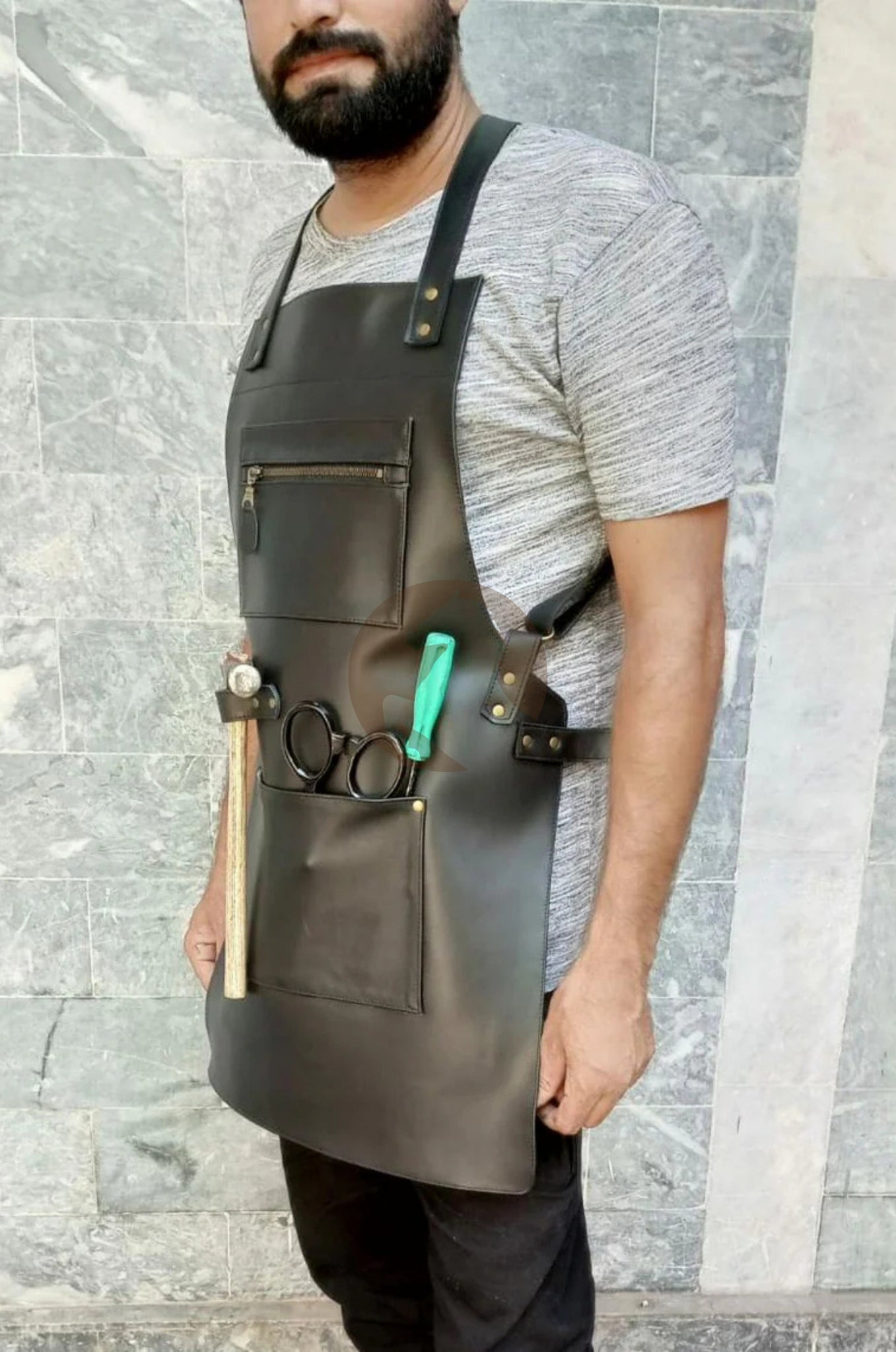Leather Aprons For Woodworkers With Pockets