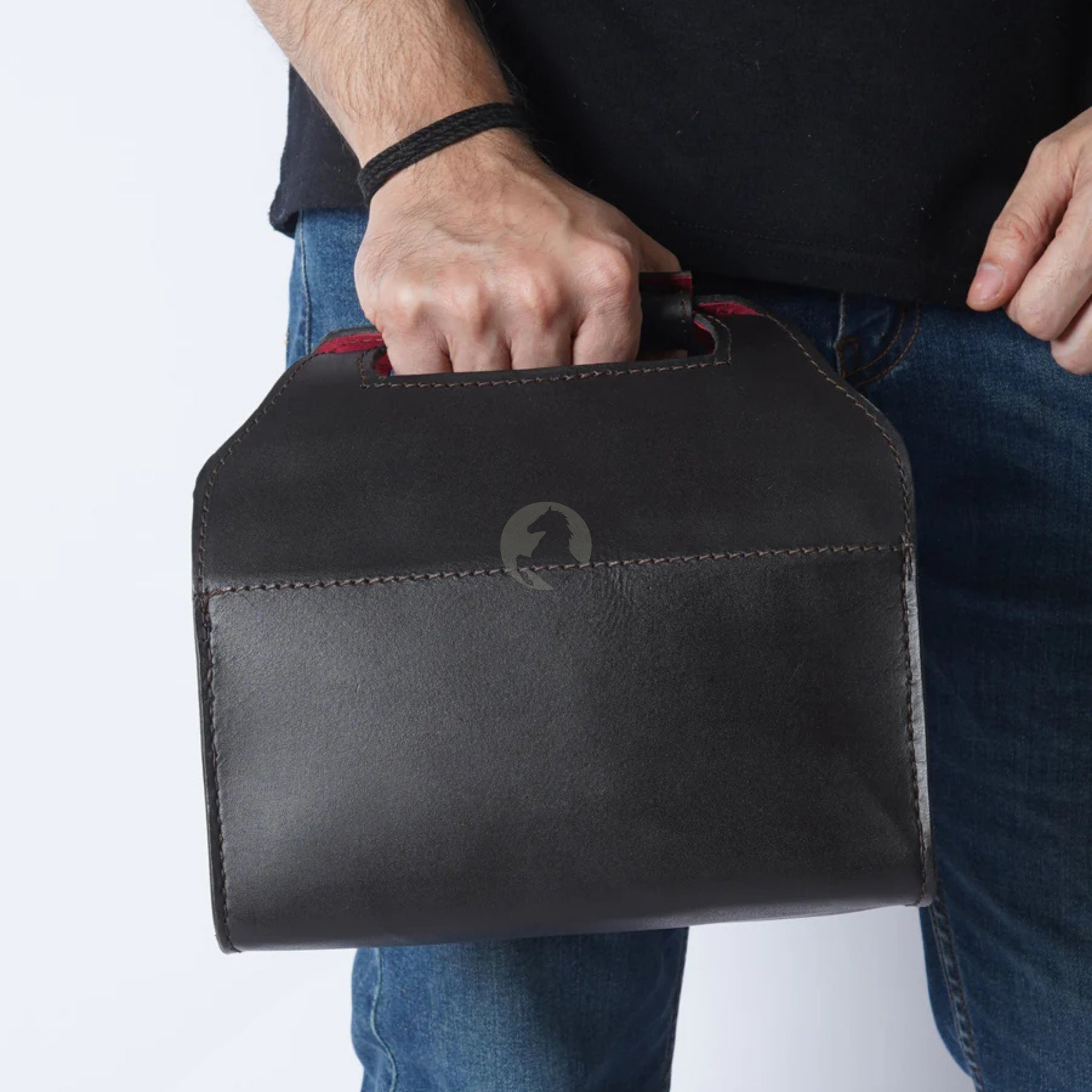 leather shooting bag