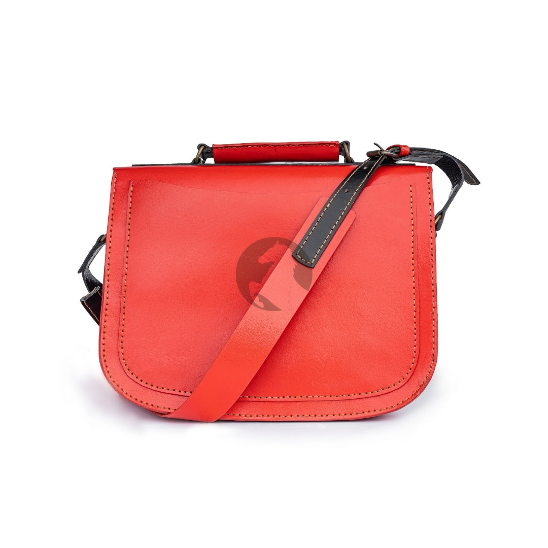 Leather bag, crossbody bag, bag, stylish bag, red bag, leather crossbody bag