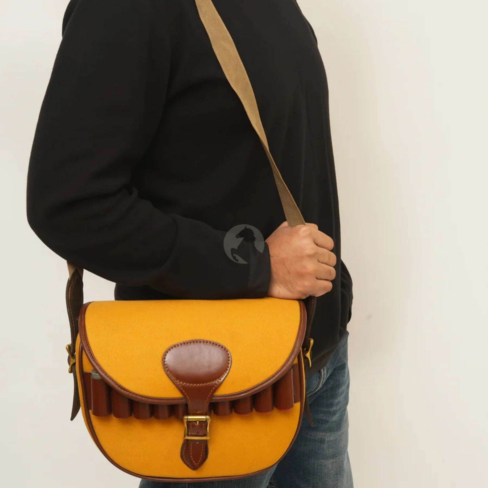 canvas shotgun shell bag