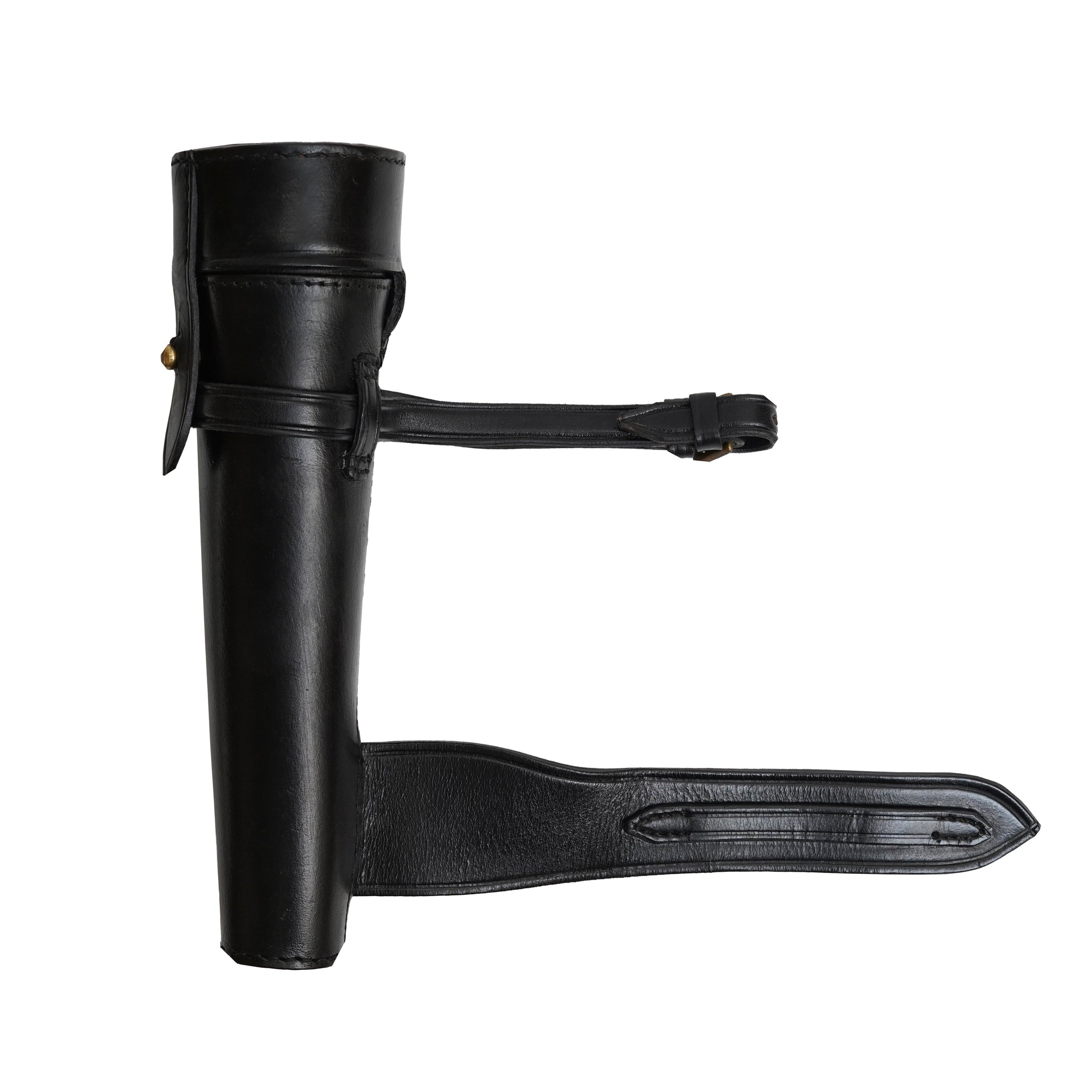 leather hunting flask case, leather case