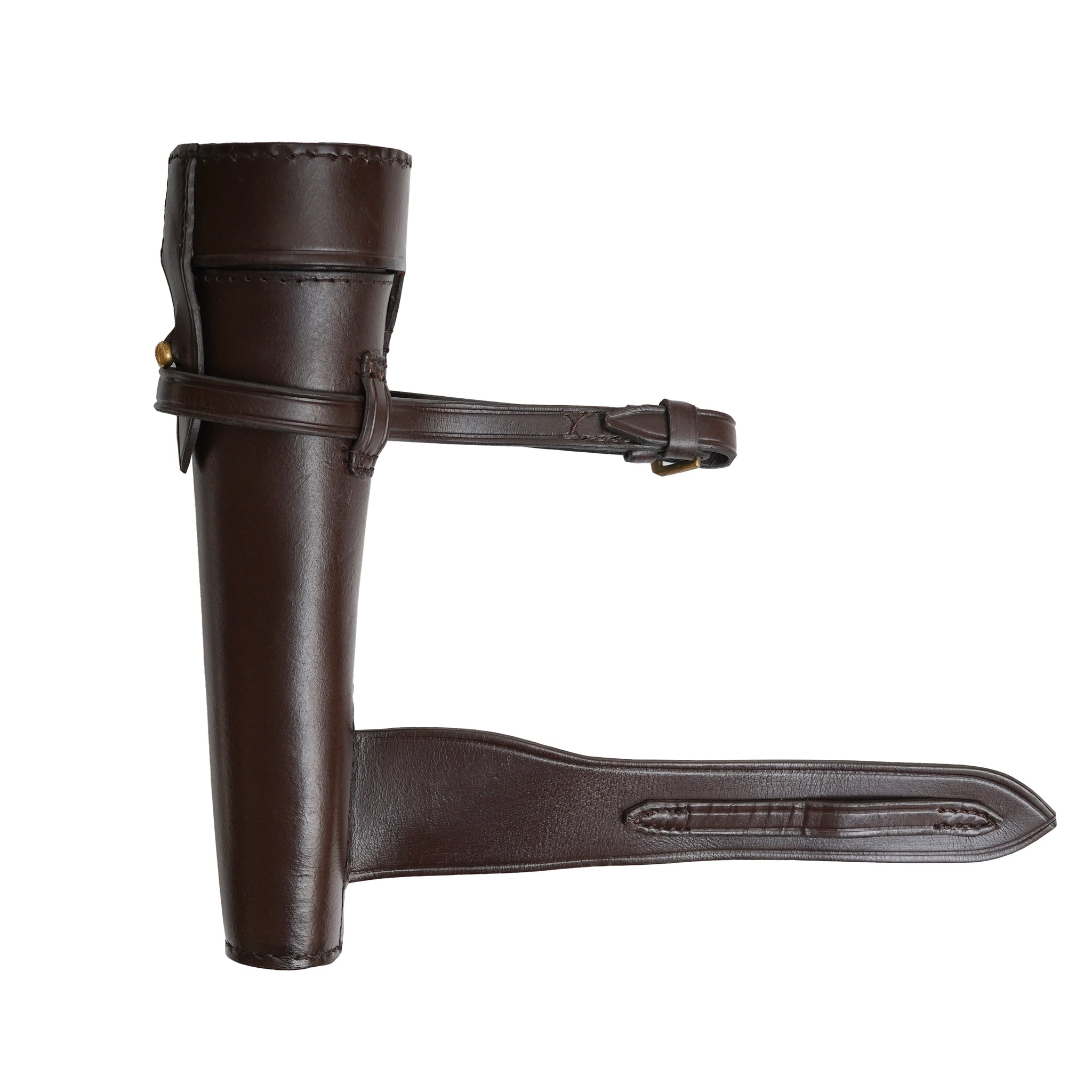 leather hunting flask case, leather case