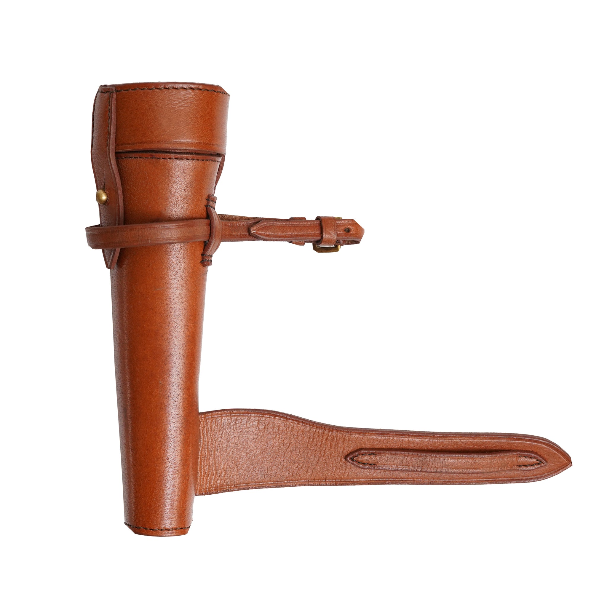 leather hunting flask case, leather case