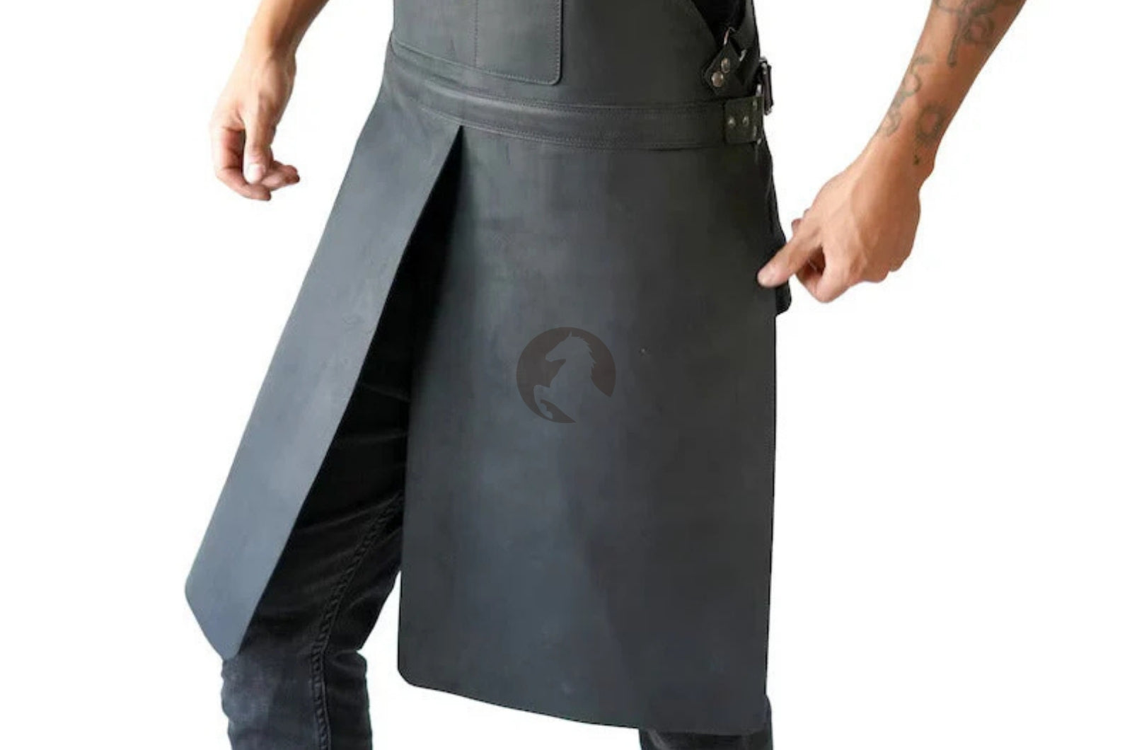 leather welding apron, leather apron for welding, leather aprons