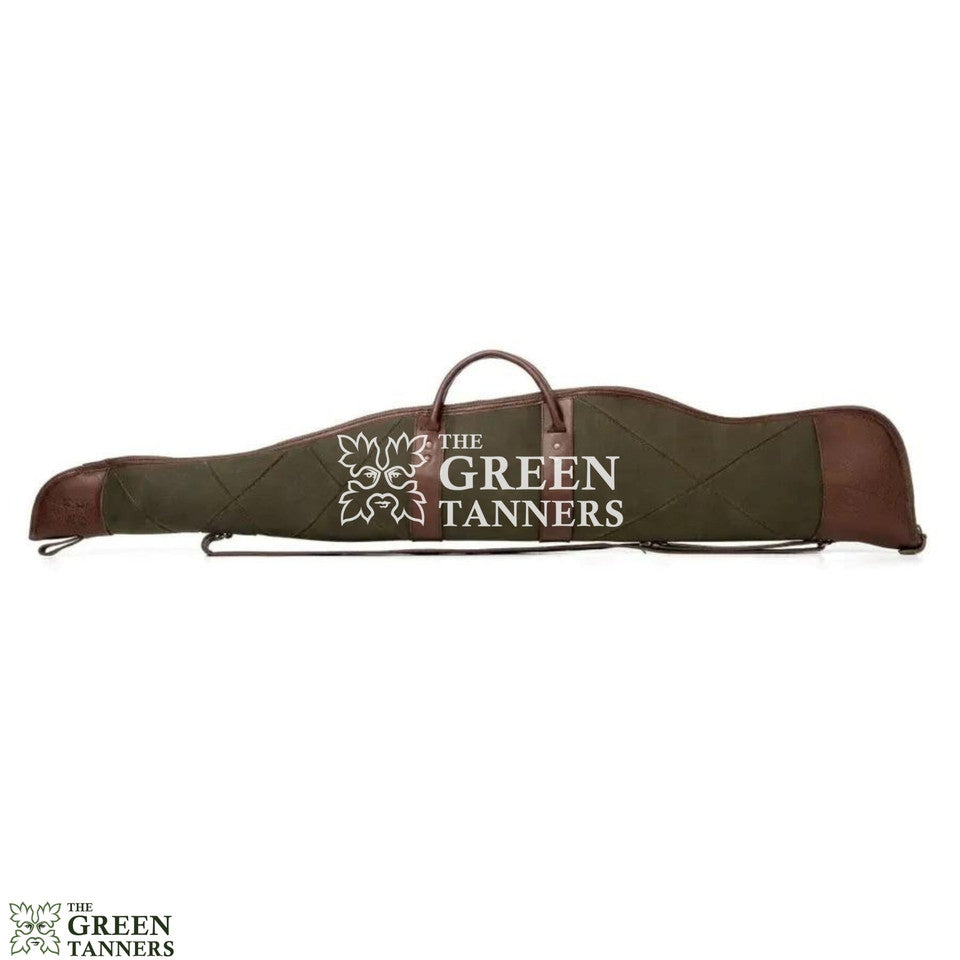 waxed canvas rifle case, rifle case