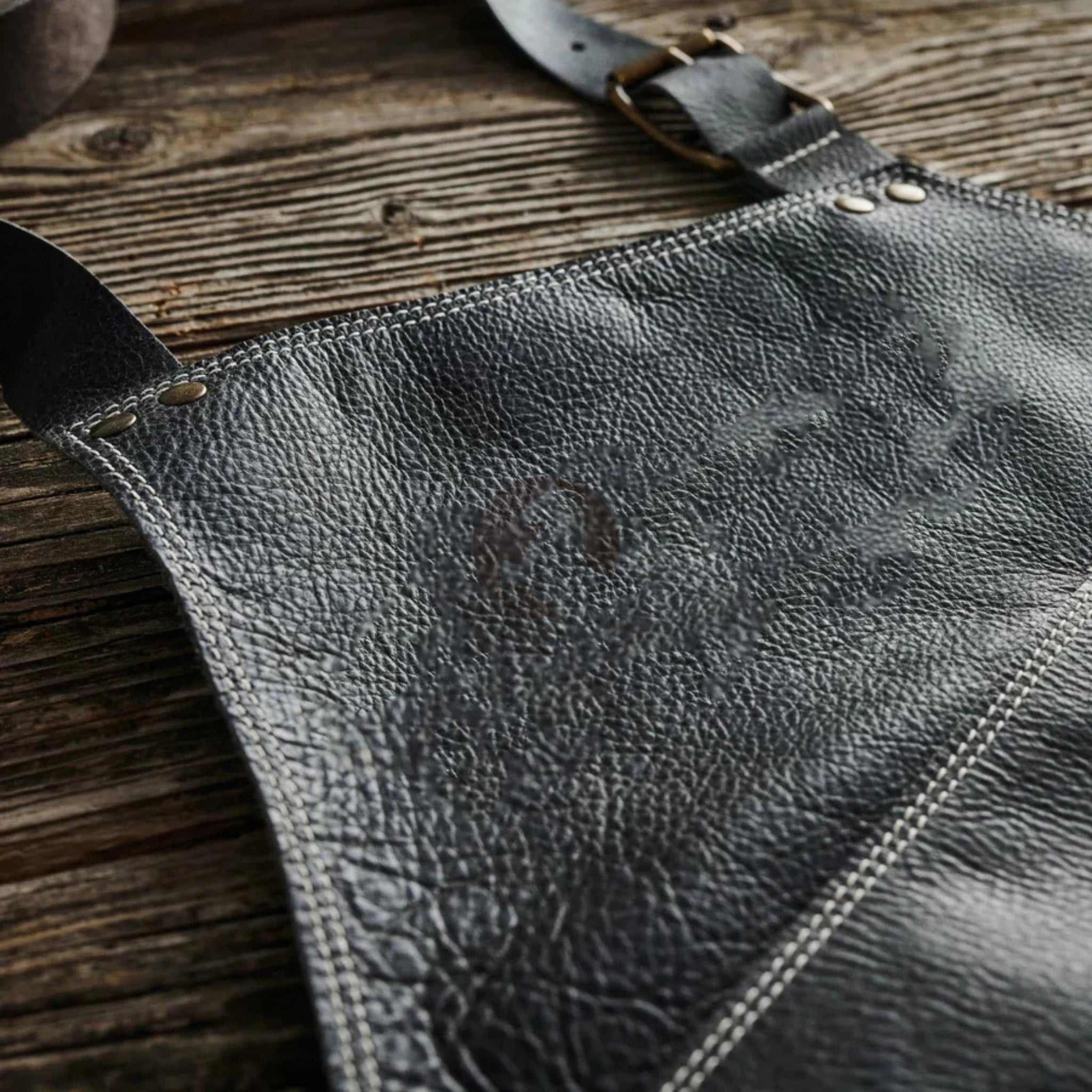 leather bartender apron, leather aprons