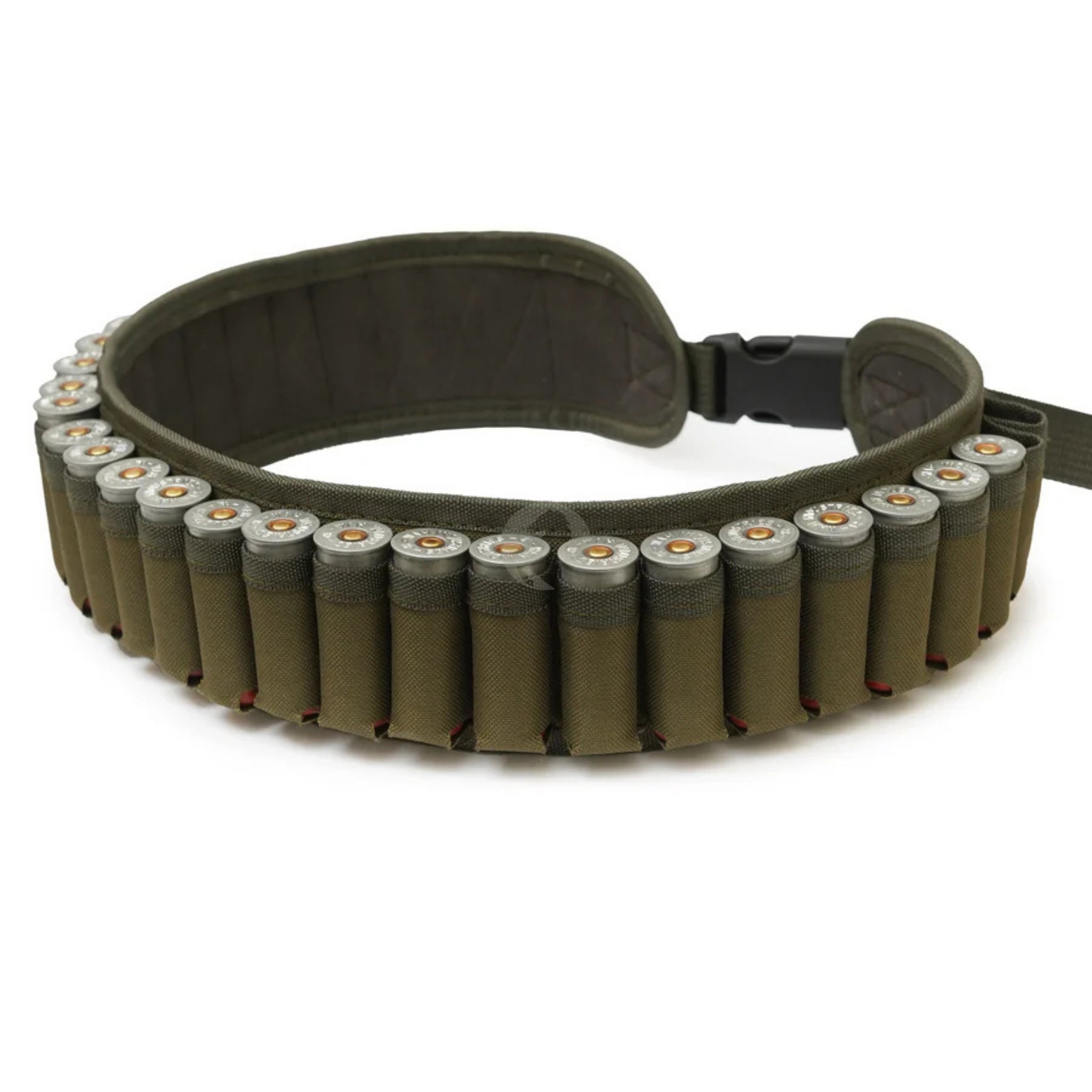 canvas cartridge belt, hunting belt, shotgun shell holder, canvas belt, cartrdge belt, leather shotgun shell holder