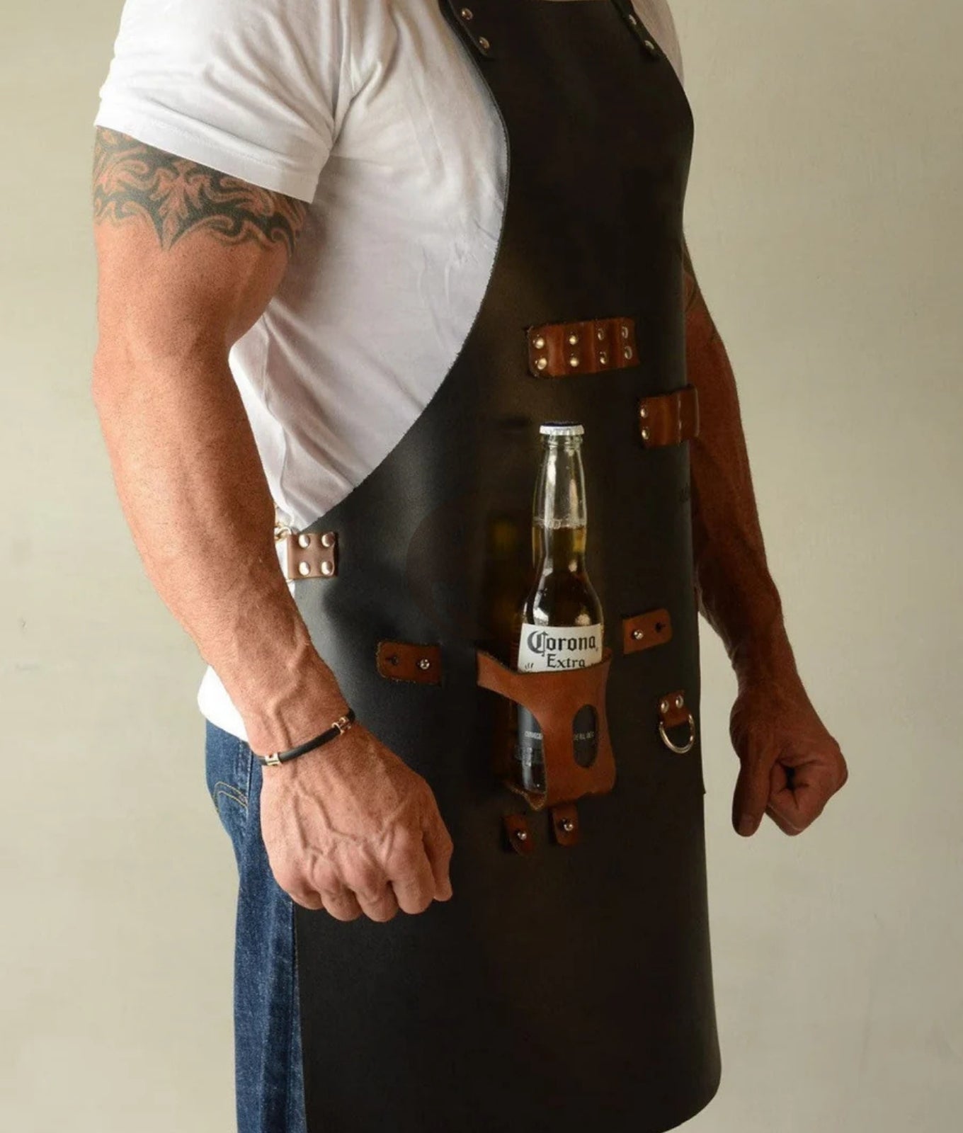 bartender leather apron, leather aprons