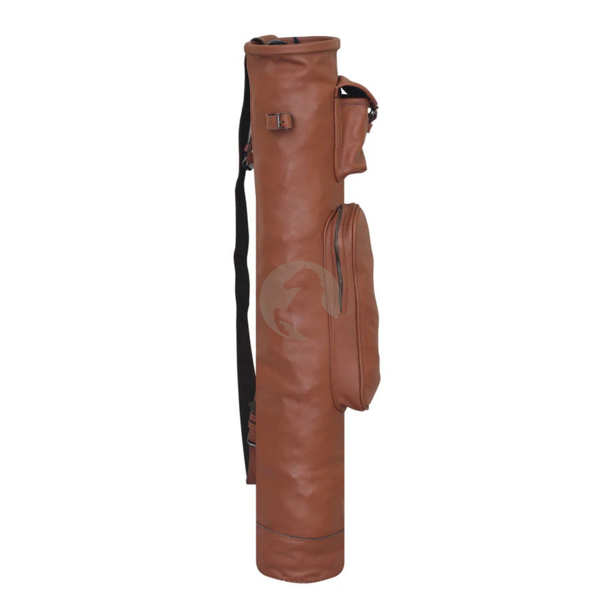 brown leather golf bag, leather golf bags