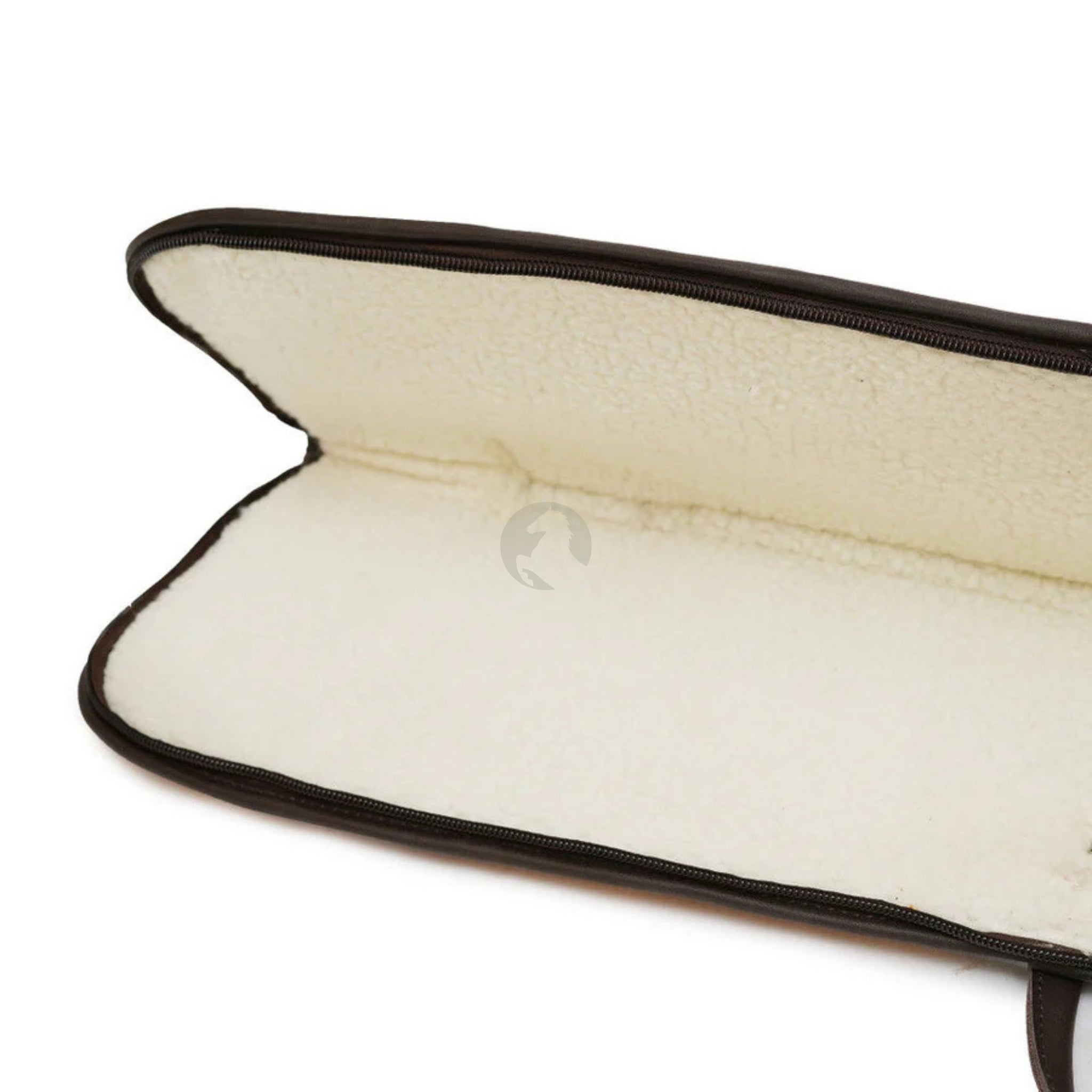canvas leather gun cover, gun slip cover, leather shotgun slip case,  canvas shotgun case