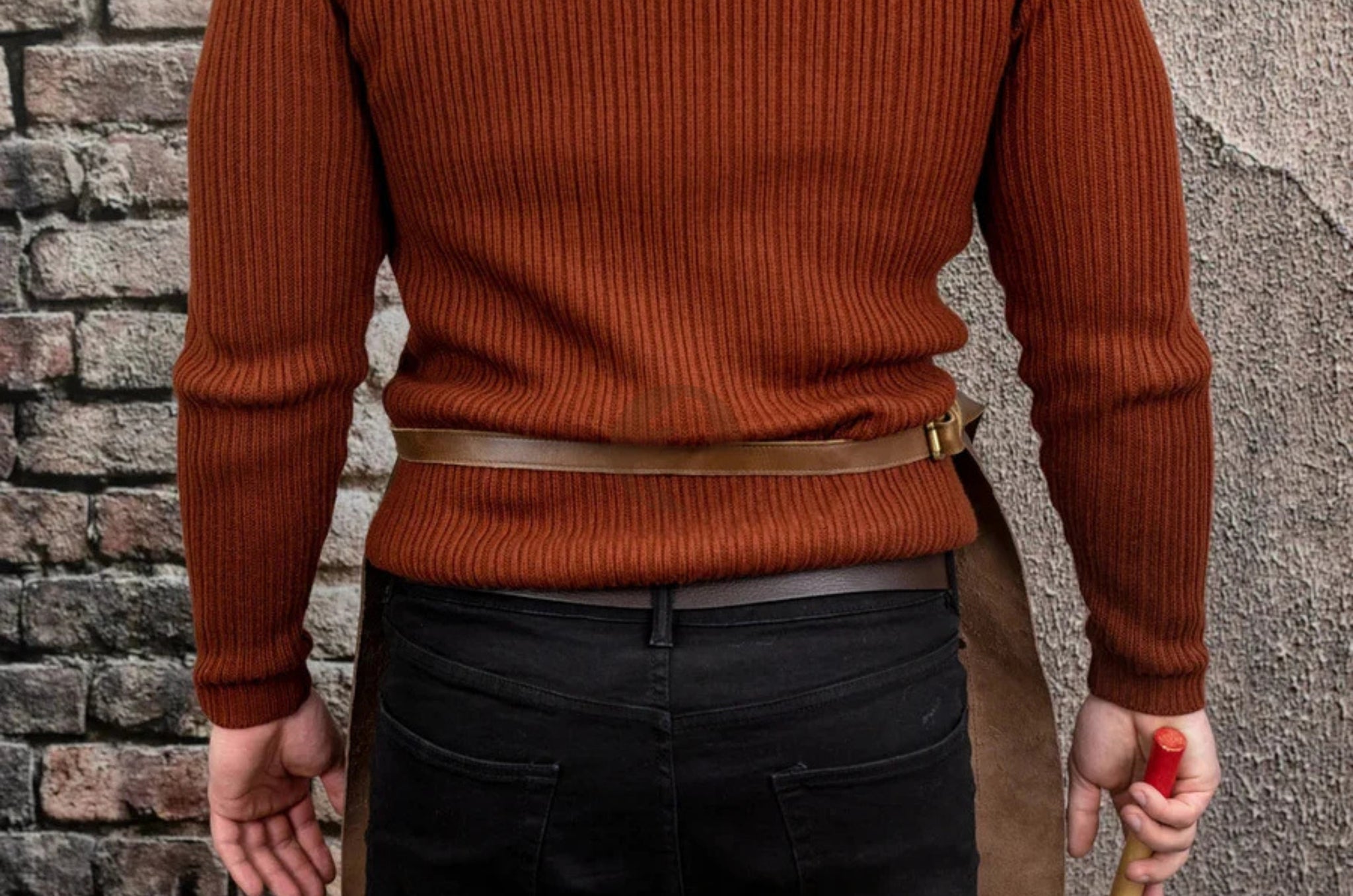 Leather Apron For Woodworking With Tool Holder Strap