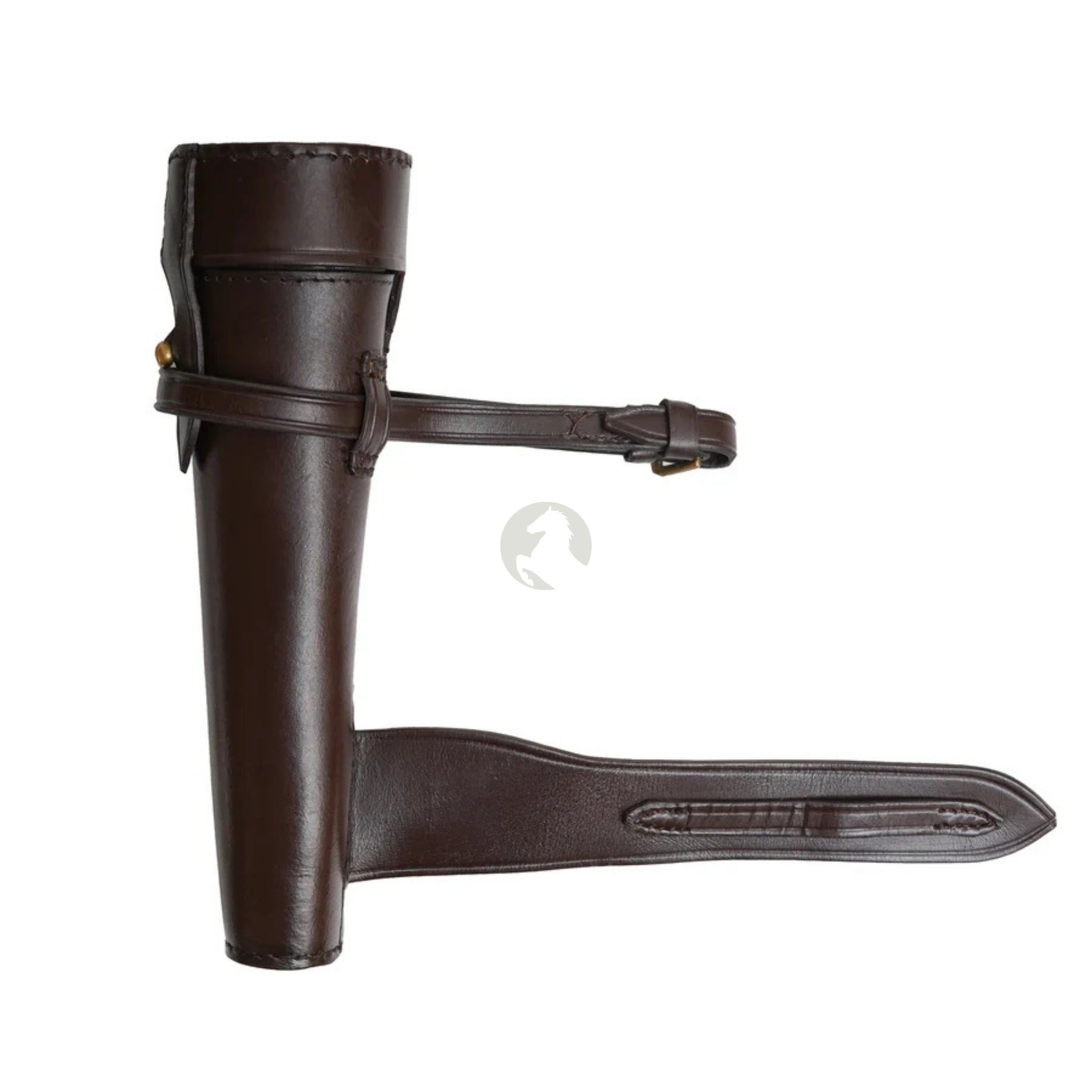 leather hunting flask case, leather case