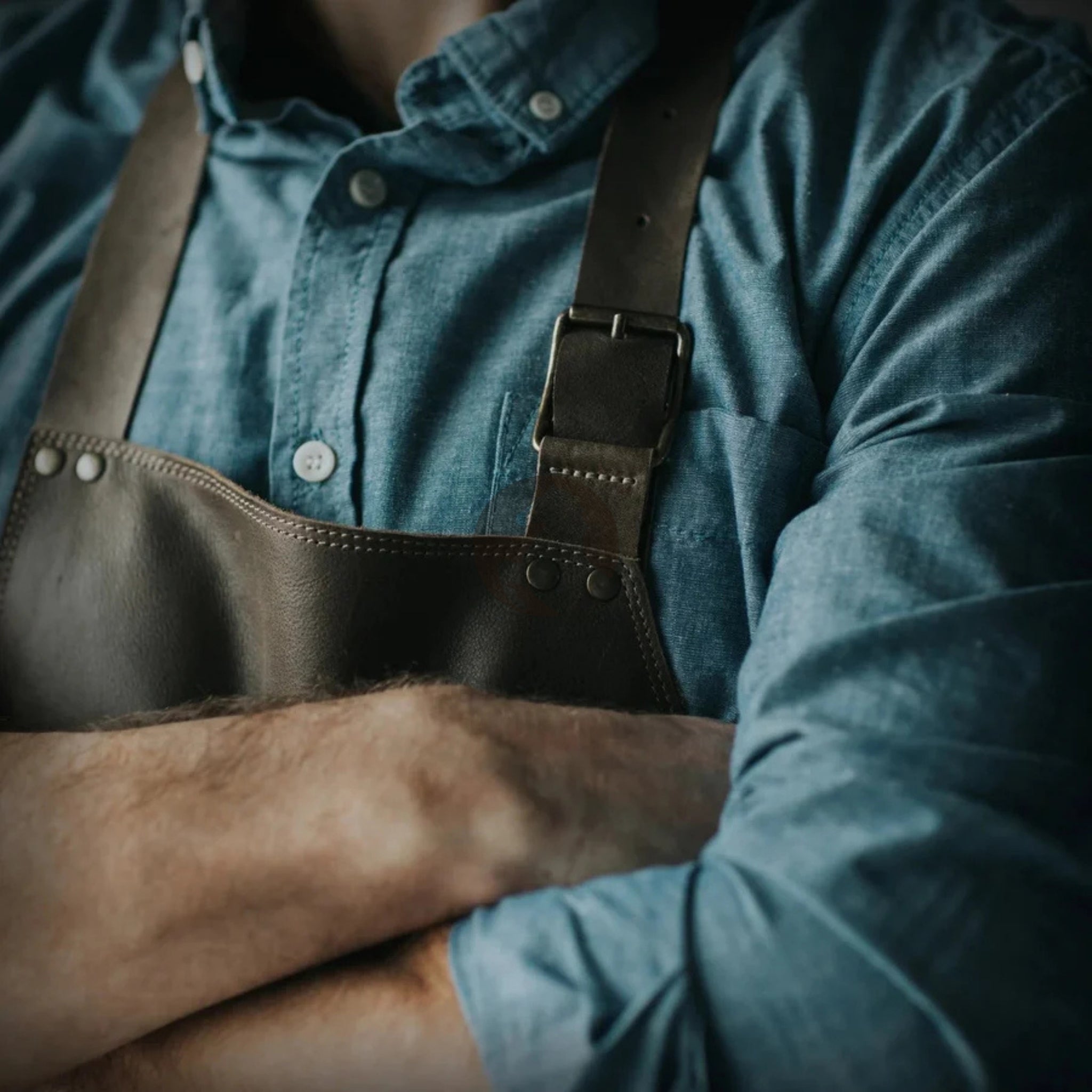 leather bartender apron, leather aprons