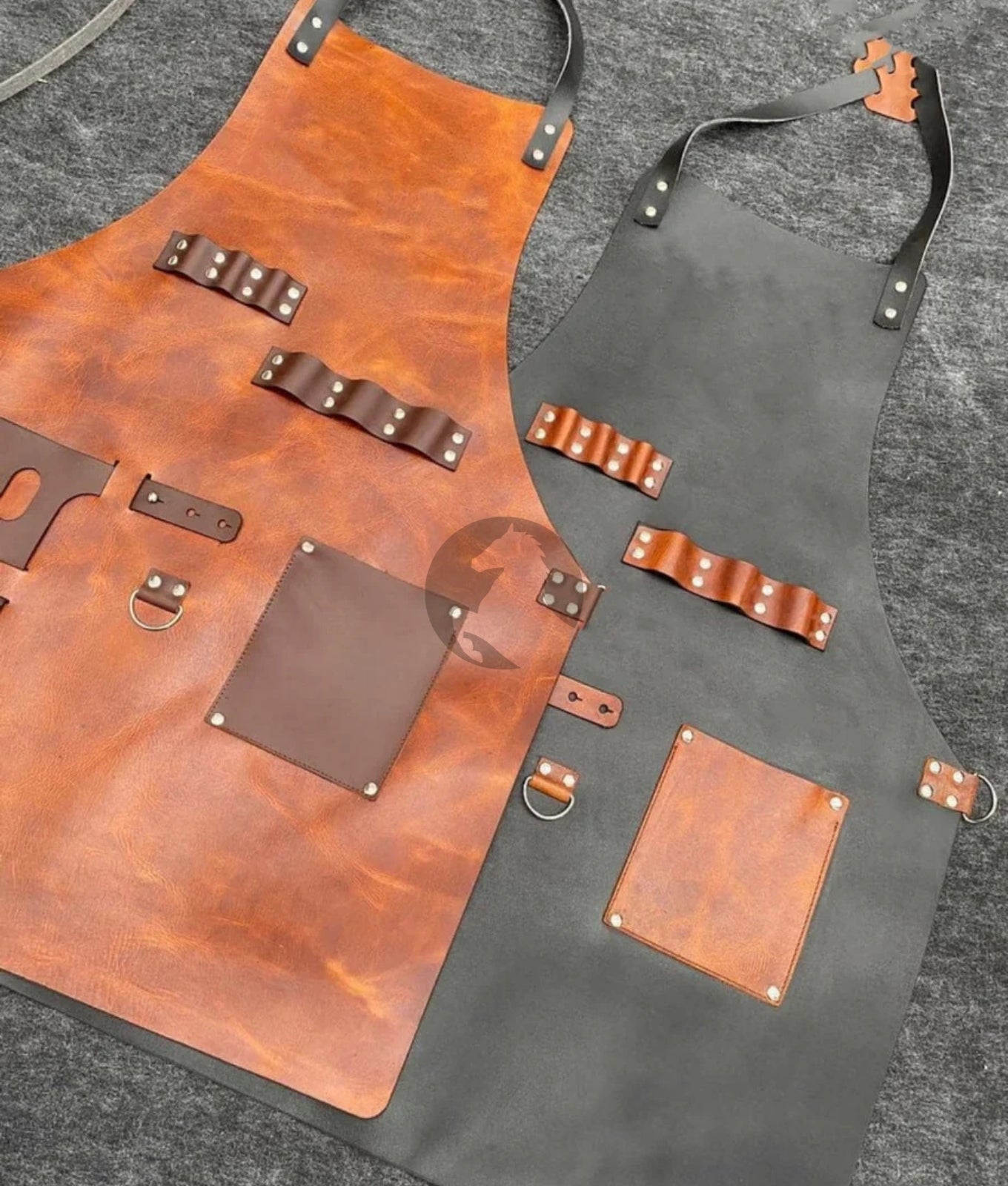 bartender leather apron, leather aprons