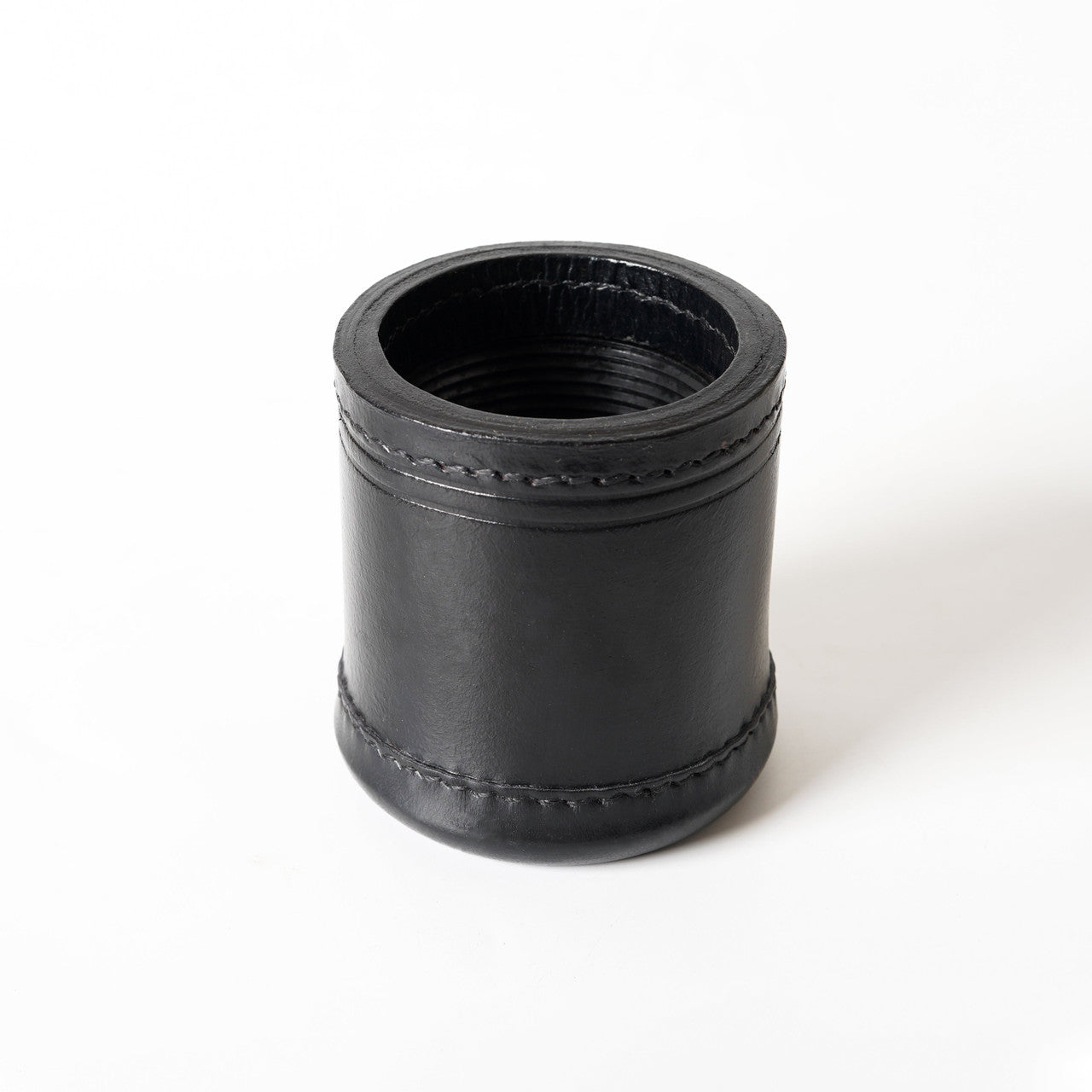 leather yahtzee dice cup