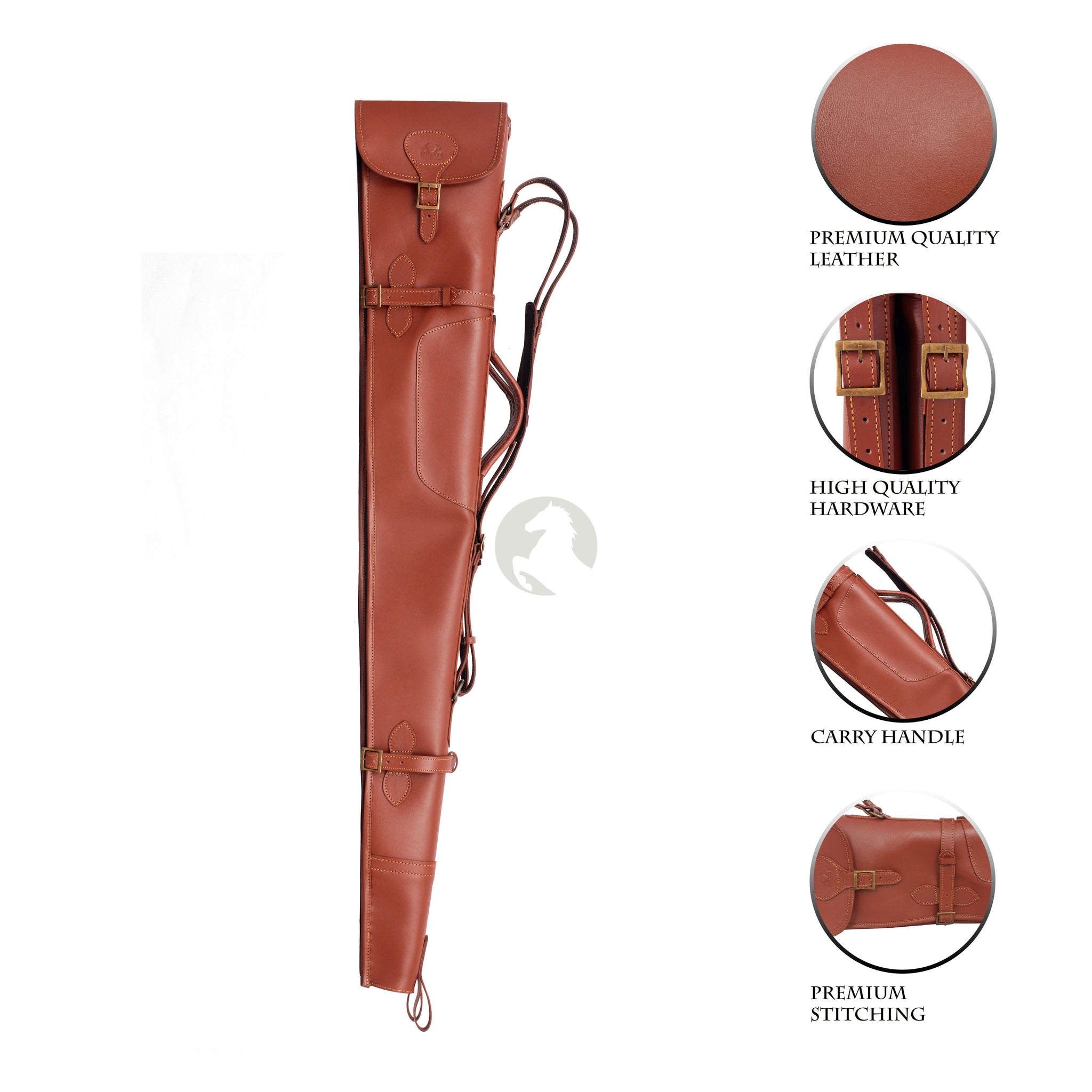 leather shotgun case