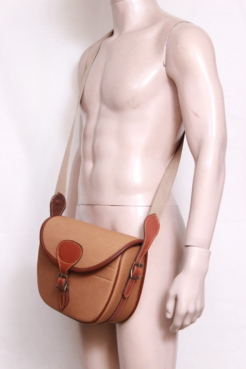 shooting bag, leather bag, leather ammo bag, cartridge bag, genuine leather bag, shotgun shell holder, leather shooting bag